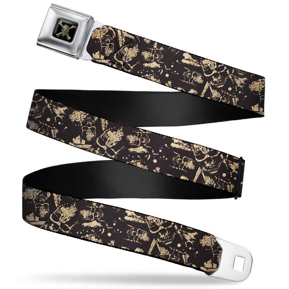 1331 Standard Seatbelt Belt Pirates Kids, Multicolor, 1.0" Wide-20-36